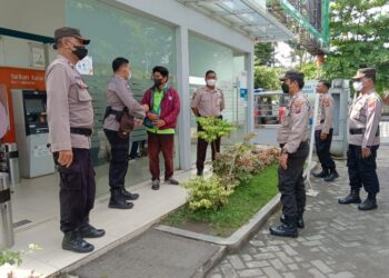 Kasat Binmas  Polres Tebingtinggi Himbau Security BNI Agar  Tetap Waspada.