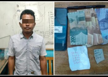Pelaku & Barang Bukti Diamankan  Polres.