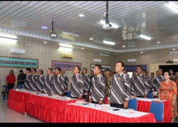 Pelantikan & pengukuhan PP Polri Tebingtinggi.