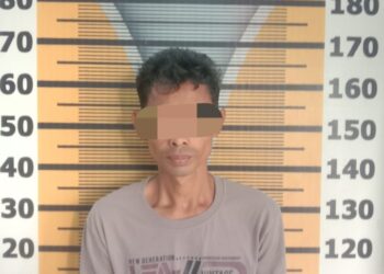Pelaku Diamankan Polres Tebingtinggi.
