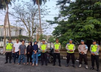 Polsek Padang Hilir &  Personil Dari Polres Lakukan Patroli Subuh.