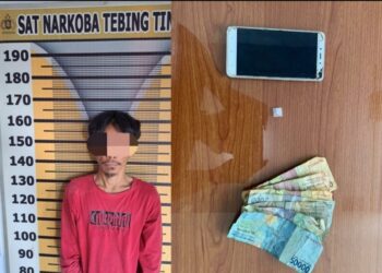 Pelaku & Barang Bukti Diamankan Polres Tebingtinggi.