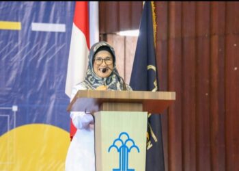 Walikota Pematangsiantar dr. Susanti Meyampaikan Kata Sambutan.