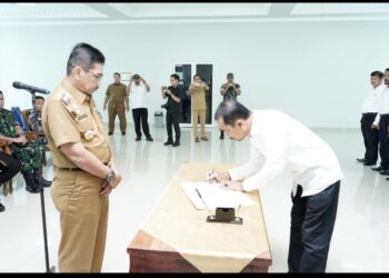 Pj. Walikota Tebing Tinggi Kukuhkan FKDM, FKUB & FPK.