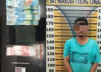 Pelaku & Barang Bukti Diamankan Polres Tebingtinggi.