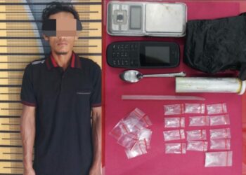Pelaku & Barang Bukti Diamankan Polres Tebingtinggi.