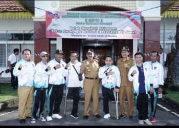 Pj. Walikota Lepas Atlit Ke Peparprov.