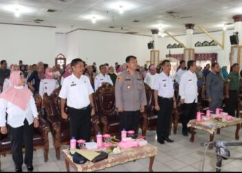 Waka Polres Tebing Tinggi Kompol Asrul Robert Sembiring SH. MH. Ikuti Sosialisasi P4 GN.