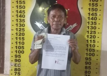 Aksi Pungli Yang Diamankan Reskrim Polsek Perdagangan.