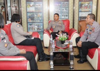 Kapolres Pematangsiantar AKBP Fernando, SH, S. I. K Menerima Kunjungan Tim Supervisi Bidkeu Polda Sumut.