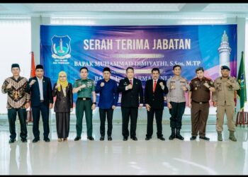 Sertijab Pj. Walikota Tebingtinggi.