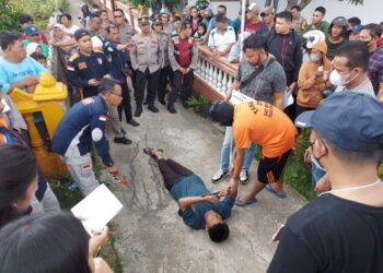 Rekonstruksi Kasus Penganiayaan Di Jalan Sofyan Zakaria Tebingtinggi.