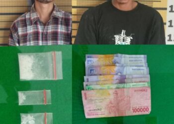 Kedua  Pelaku & Barang Bukti Di Amankan Polres Tebingtinggi.