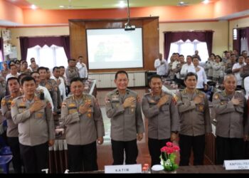 Kapolres Simalungun AKBP Ronald F.C Sipayung, S.H., S.I.K., M.H, Foto Bersama Seusai Mengikuti Kegiatan Pusat Penelitian & Pengembangan Kepolisian Negara Republik Indonesia (Puslitbang Polri).