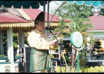 Pj. Walikota Tebingtinggi  Pimpin Upacara Hari Lahir Pancasila.