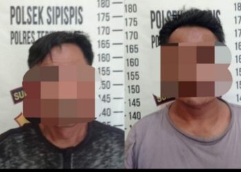 Kedua Pelaku Diamamkan  Polsek Sipispis.