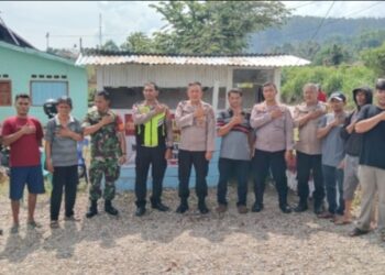 Foto Bersama Polres Simalungun Gelar Lomba Pos Kamling.
