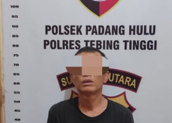 Pelaku Diamankan  Polsek Padang Hulu.