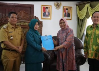 Pj. Walikota Tebingtinggi Terima Kunker TP PKK Sumut.