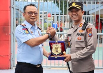 Kapolres Tebingtinggi Silarlturahmi Ke  LP Kelas II B .