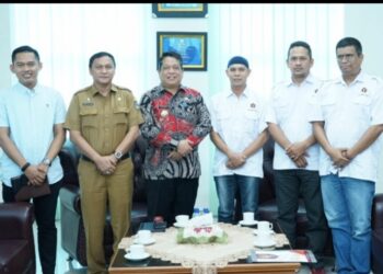 Pengurus PWI  Tebingtinggi Audensi Dama Pj. Walikota.