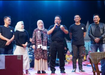 Malam Puncak Perayaan HUT Kota Tebingtinggi Meriah.
