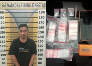 Pelaku & Barang Bukti Diamankan  Polres Tebingtinggi.