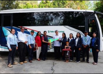 PT. TPL Memberikan Satu ( 1 ) Unit Bus Kepada Yayasan Bonapasogit Sejahtera ( YBS).