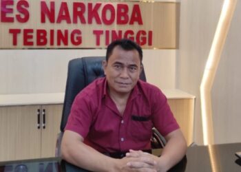 Kasat Narkoba Polres Tebingtinggi AKP. JH. Panjaitan S.Sos.SH. M.H.