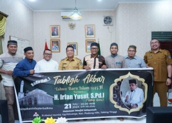 Pj. Walikota Tebingtinggi Terima Audensi Panitia  Masjid ISTIQOMAH..