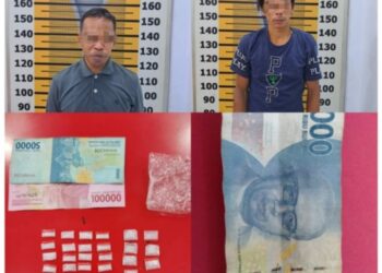 Kedua Pelaku & Barang Bukti Diamankan Polres Tebingtinggi.