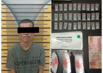 Pelaku & Barang Bukti Diamankan Polres Tebingtinggi.