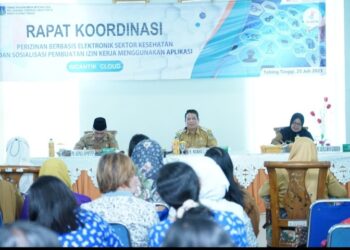 Pj. Walikota Tebingtinggi Buka Rapat Koordinasi Berbasis Elektronik.