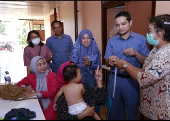 PT. Inalum Sosialisasi Pencegahan Anak Stunting.