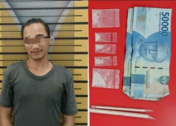 Pelaku & Barang Bukti Diamankan Polres Tebingtinggi.