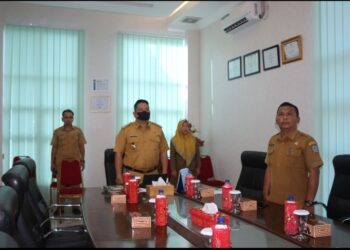 Pemko Tebingtinggi Ikuti Rapat  Pengendalian  Inflasi.
