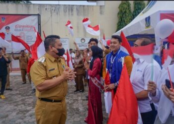 Pj. Walikota Hadiri  Kegiatan Penelitian & Pengembangan dan Pengkajian Peraturan Bertempat di Kantor Aula. BAPPEDA Tebingtinggi.