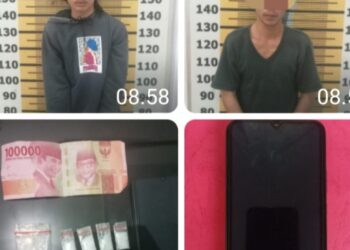 Kedua Pelaku & Barang Bukti Diamankan  Polres Tebingtinggi.