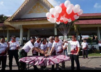 Pj. Walikota Tebing Tinggi Buka Pekan Olah Raga Kelurahan.