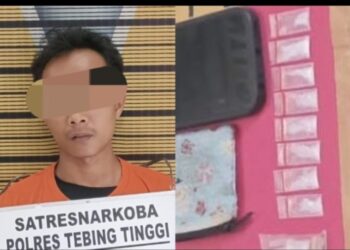 Pelaku & Barang Bukti Diamankan Polres Tebingtinggi.