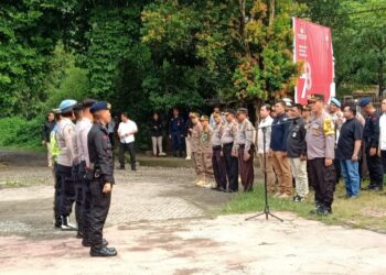 Polres Tebingtinggi Gelar Sipam Kota.