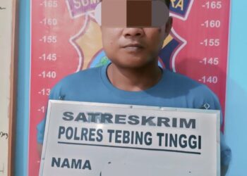 Pelaku Diamankan  Polres Tebingtinggi.
