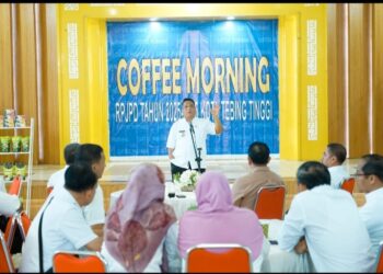 Pemko Tebingtinggi  Untuk Menjalin Silaturahmi Adakan Coffee Morning Dengan Para SKPD & Swasta.