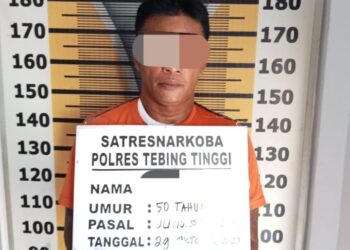 Pelaku & Barang Bukti Dimankan Polres Tebingtinggi.