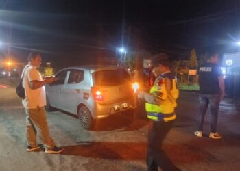 Polres Tebingtinggi Bersama Polsek Lakukan Razia Gabungan.