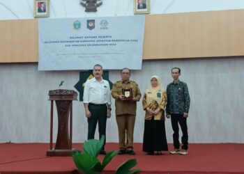 M. Rahayuningsih, M. Si. Didampingi Oleh Dinas PMD & Dukcapil Provsu Serta RMC P3PD Sumatera Utara Membuka Pelatihan Kapasitas Aparatur Pemerintahan Desa Dan Kelembagaan Desa.