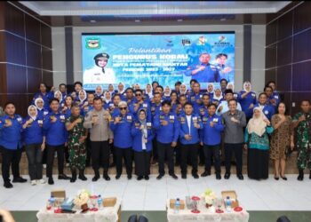 Wali Kota dr. Susanti Dewayani SpA Hadiri Acara Pelantikan Pengurus Komite Olahraga Masyarakat (KORMI) Kota Pematang Siantar Masa Bakti 2023 - 2027.