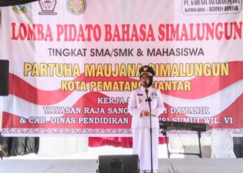 Wali Kota Buka Lomba Pidato Bahasa Simalungun Tingkat SMA/SMK & Mahasiswa Yang Diselenggarakan Partuha Maujana Simalungun (PMS) Kota Pematang Siantar Dengan Yayasan Raja Sangnaualuh Damanik Dan Cabang Dinas Pendidikan Provinsi Sumatera Utara (Sumut) Wilayah VI.