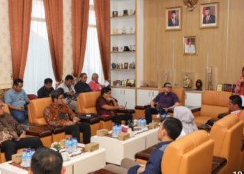 Wali Kota Pematang Siantar dr. Susanti Dewayani SpA Menerima Kunker Spesifik Komisi II DPR RI Dalam Rangka Persiapan dan Kesiapan Pemilu 2024.