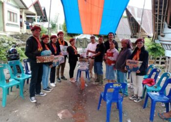PMKRI Cabang Pematang Siantar Salurkan Bantuan Kepada Masyarakat Korban Bencana Banjir & Tanah Longsor di Samosir.